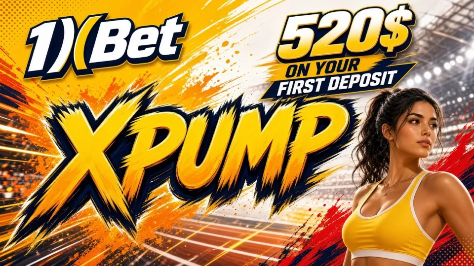 1XBET Promo Code XPUMP Gets You $520 on Your First Deposit